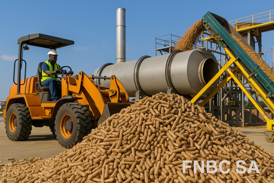 Production de pellets chez FNBC SA